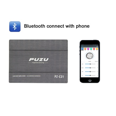 カーオーディオ PUZU PZ-C31 CAR DSP AMPLIFIER PUZU PZ-C31 31 bands 4ch to 6ch Car DSP Amplifierundefined